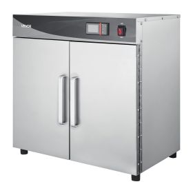 Electric Hot Box Food Warmer, 4-Tier Commercial Warming Cabinet with Water Tray, Double-Door and Adjustable Shelves